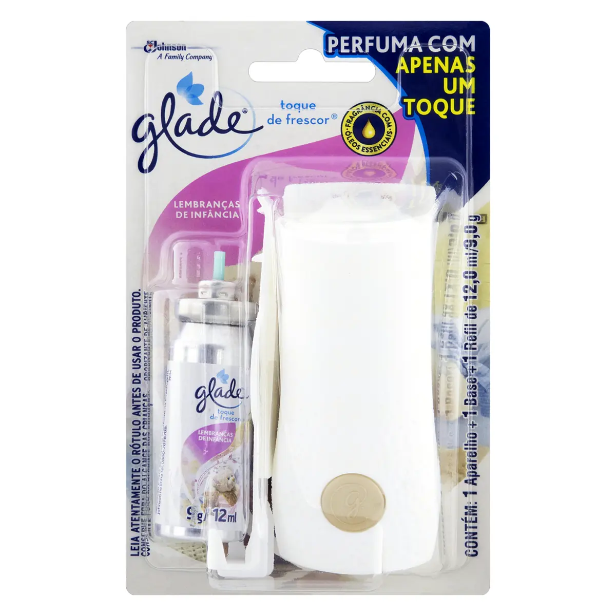 Purif Ar Glade Sense Spray Rf Lemb Infancia