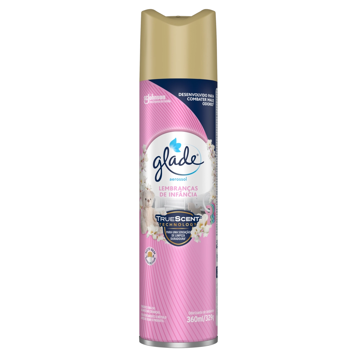 Purificador De Ar Glade Aerossol Lembranças De Infância