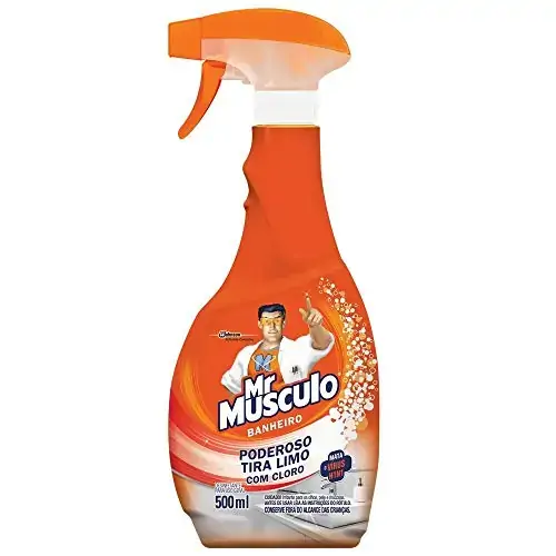 Desinfetante Banheiro Tira Limo Mr Músculo Frasco 500ml Borrifador