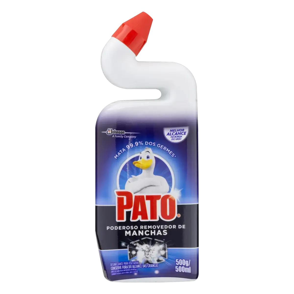 Desinfetante Uso Geral Pato Poderoso Removedor De Manchas Squeeze 500ml