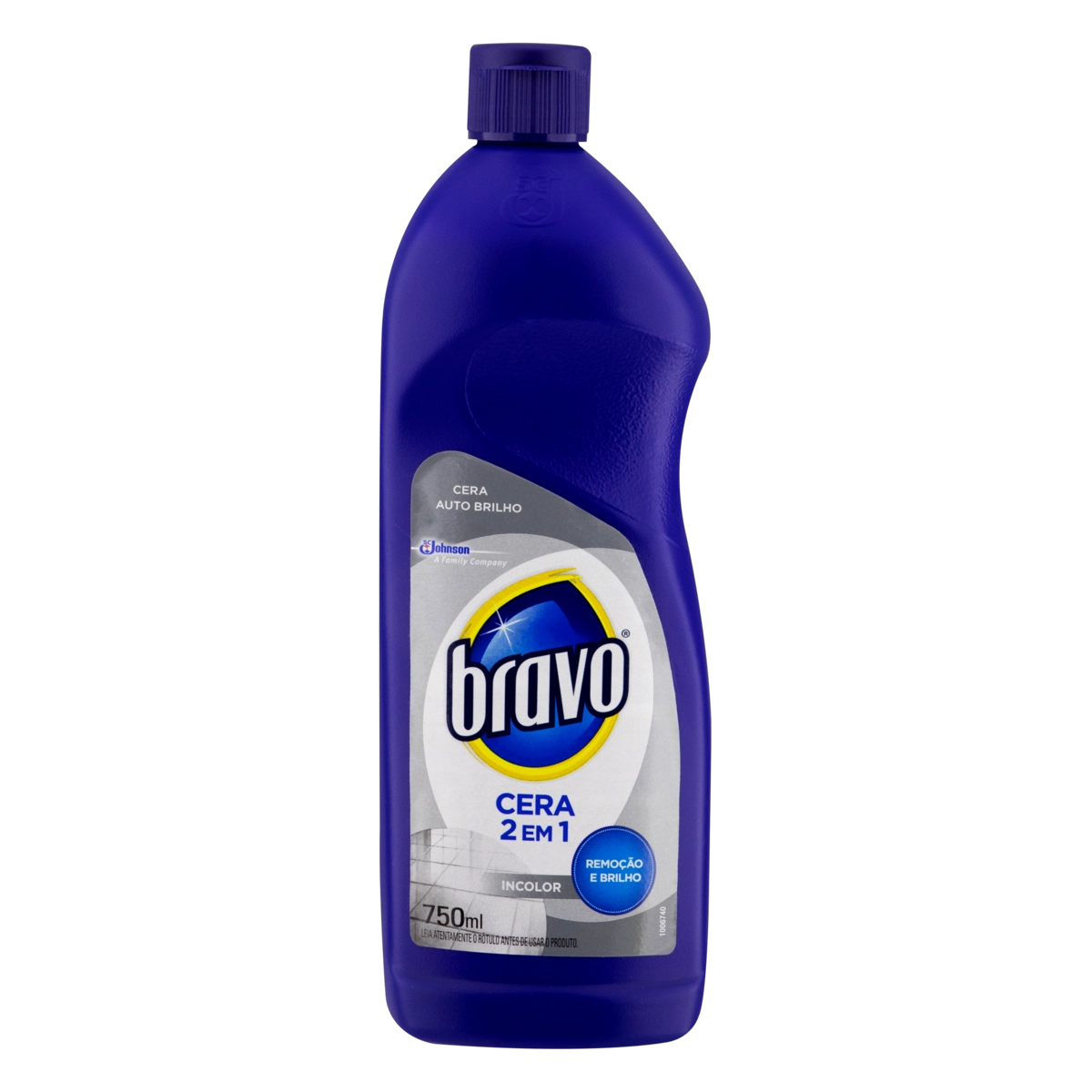 Cera Líquida Autobrilho Incolor Bravo Squeeze 750ml