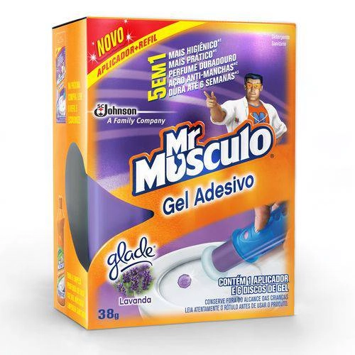 Mr Musculo Gel Adesivo Ap Lavanda