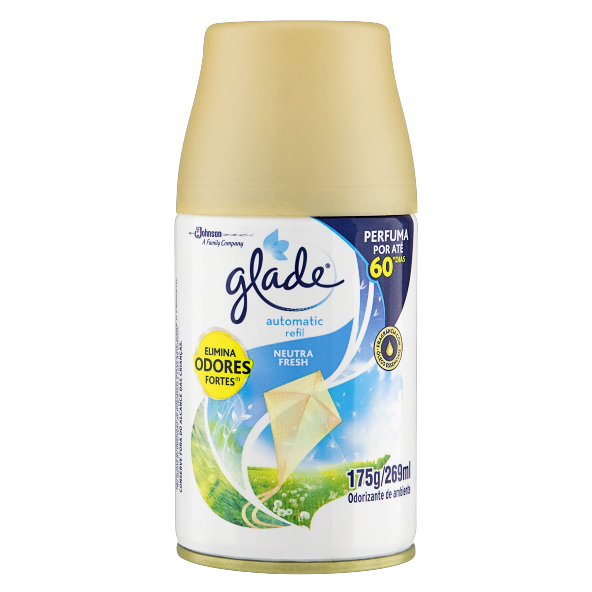 Odorizador De Ambiente Neutra Fresh Glade Automatic Frasco 269ml Refil