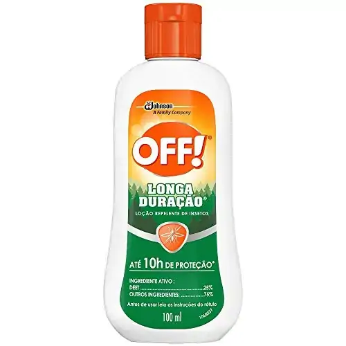 Repelente Loção Off Active Longa Duração Squeeze 100ml
