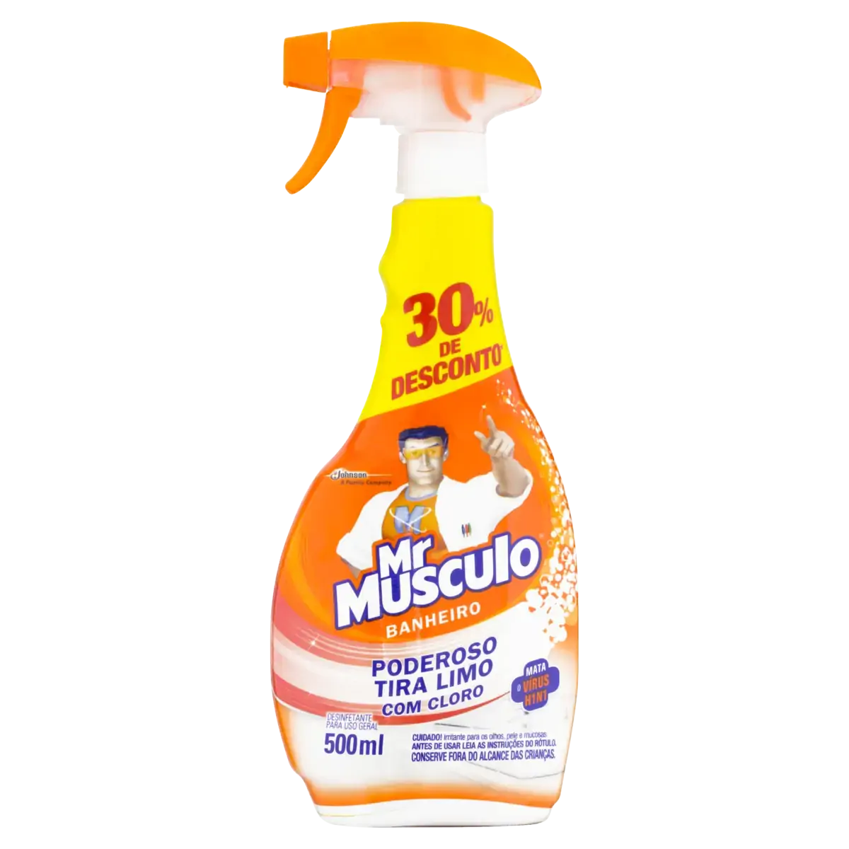 Desinfetante Banheiro Tira Limo Mr Músculo Frasco 500ml Borrifador Oferta Especial
