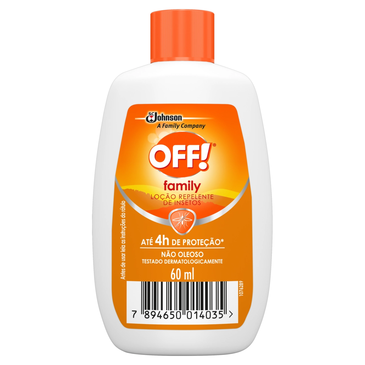 Repelente Loção Off Family Squeeze 60ml