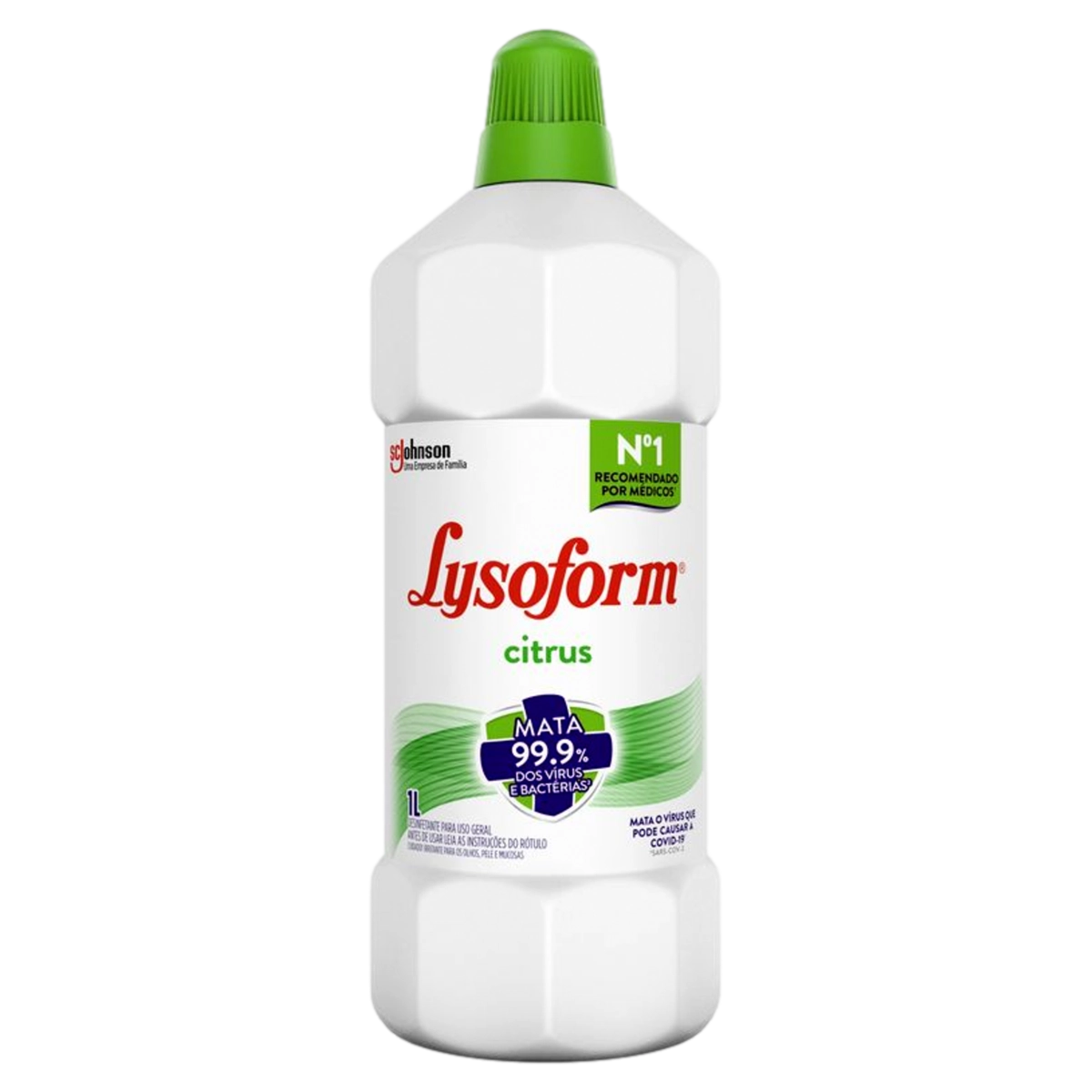 Desinfetante Uso Geral Citrus Lysoform Frasco 1l