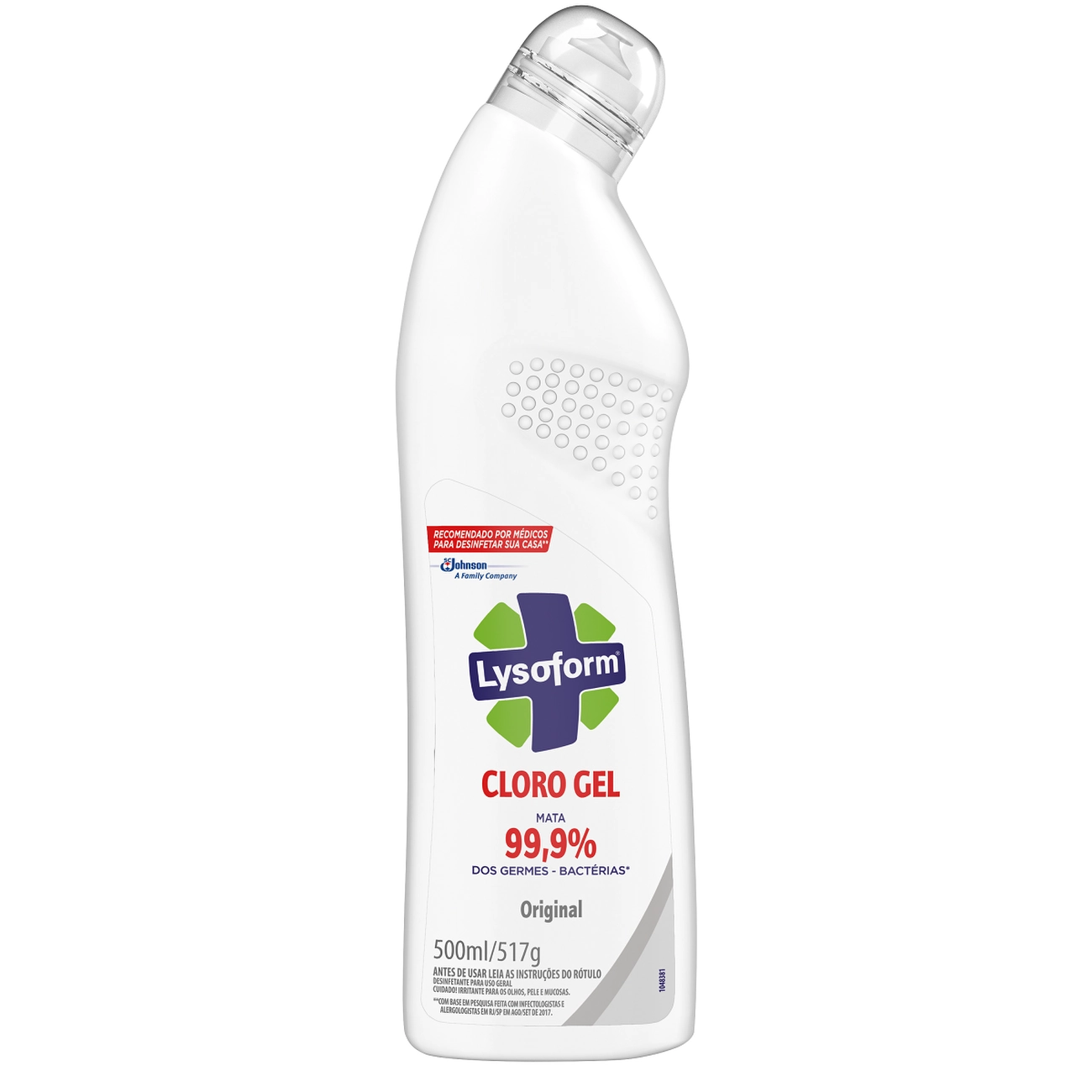 Cloro Em Gel Original Lysoform Squeeze 500ml