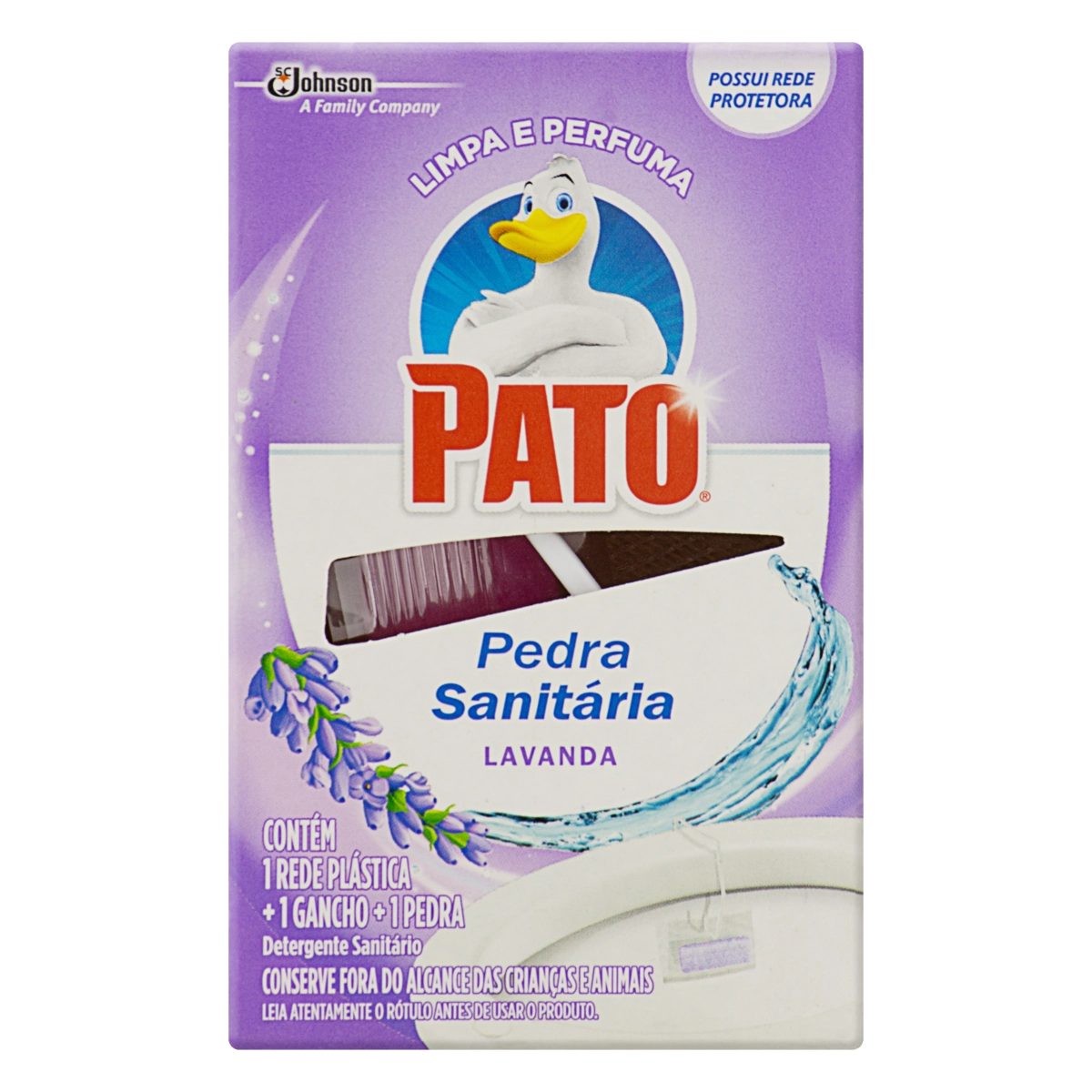 Detergente Sanitário Pedra Lavanda Pato