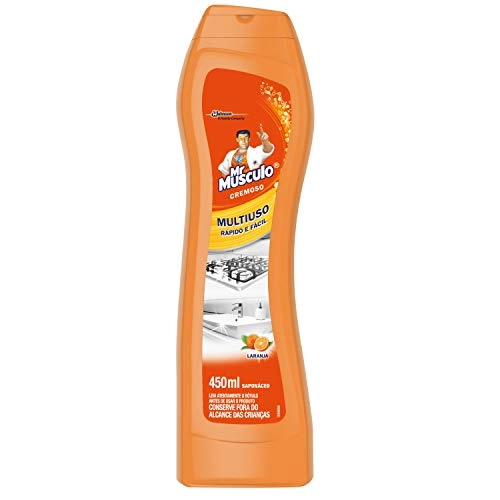 Multiuso Mr Musc Crem Laranja 450ml