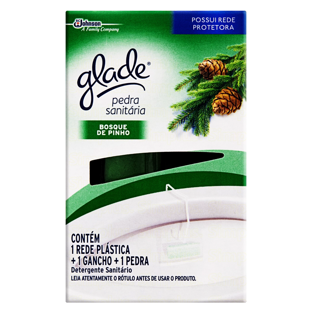 Detergente Sanitário Pedra Bosque De Pinho Glade
