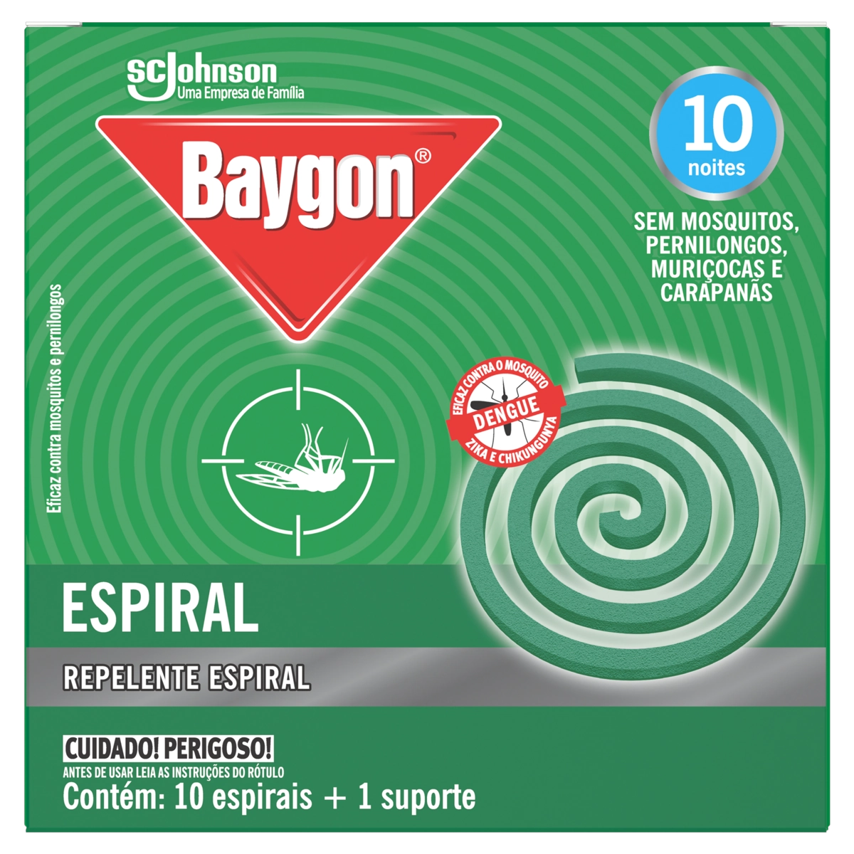 Espiral Baygon C/10unidade