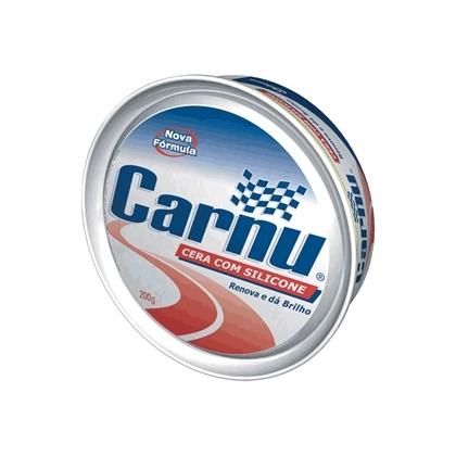 Cera Em Pasta Com Silicone Carnu Lata 200g