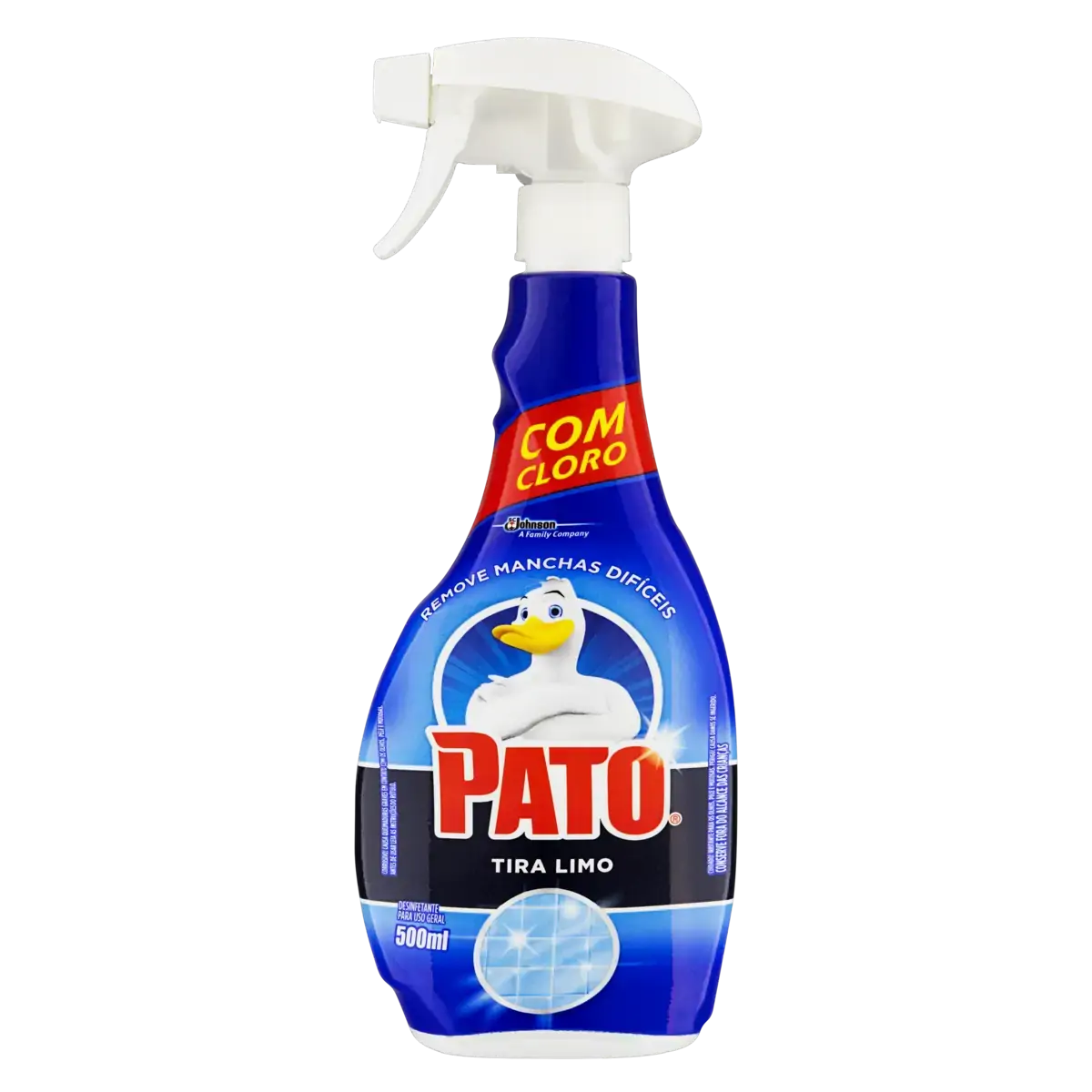 Desinfetante Tira Limo Pato Frasco 500ml Borrifador