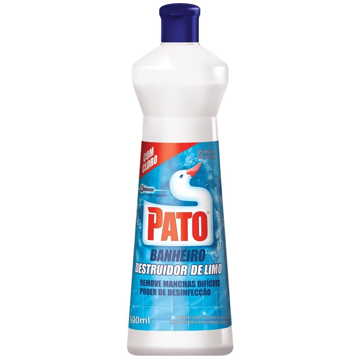 Desinfetante Tira Limo Pato Frasco 500ml Refil