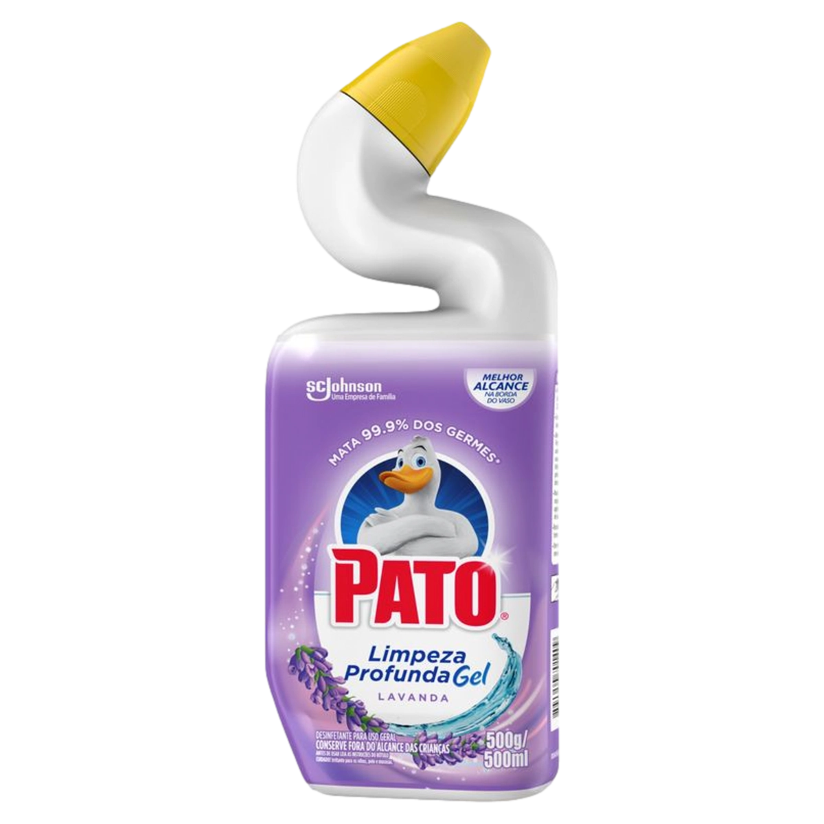 Desinfetante Uso Geral Lavanda Pato Limpeza Profunda Squeeze 500ml