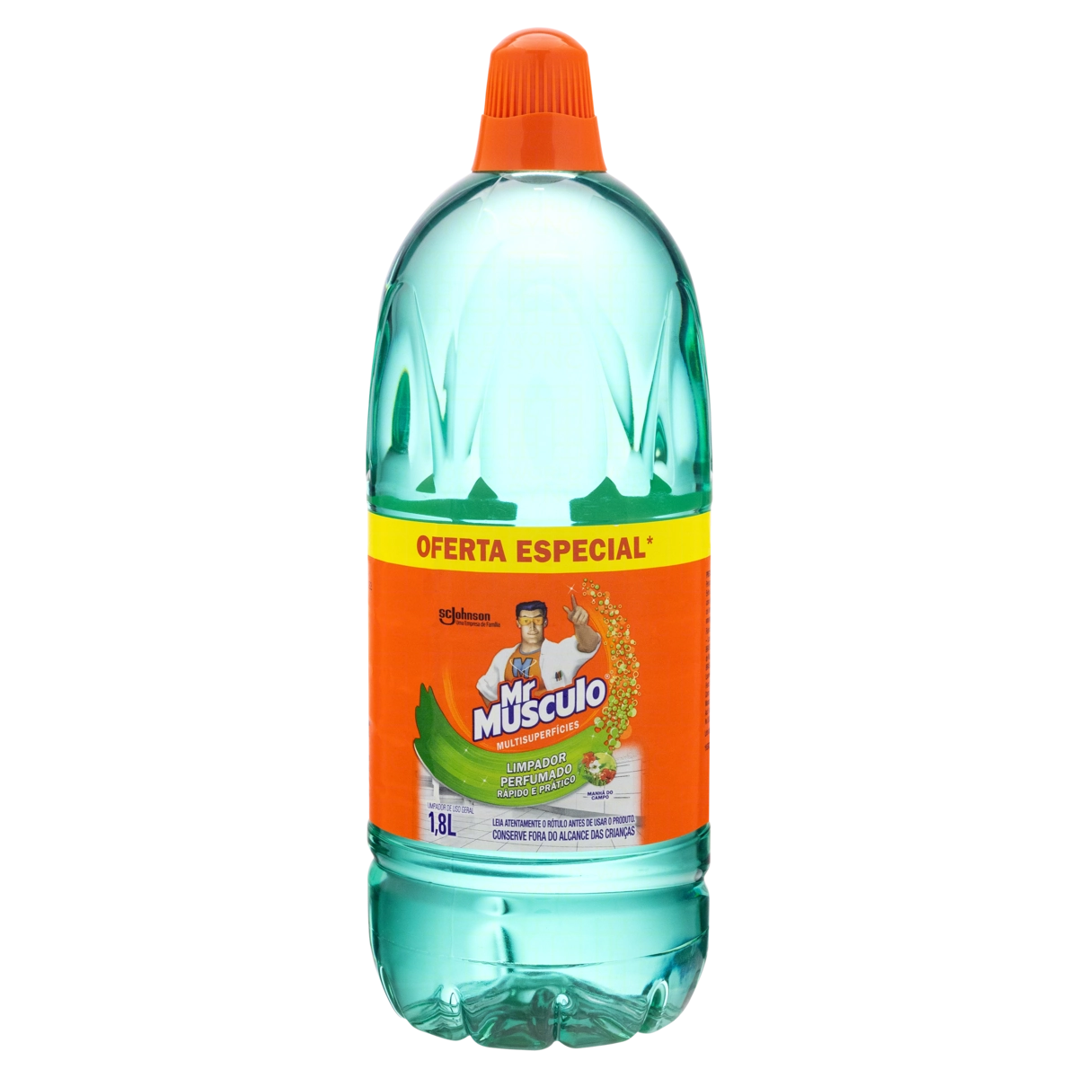 Limpador Perfumado Multissuperfícies Manhã Do Campo Mr Músculo Frasco 1,8l Oferta Especial