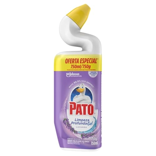 Desinfetante Uso Geral Lavanda Pato Limpeza Profunda Squeeze 750ml