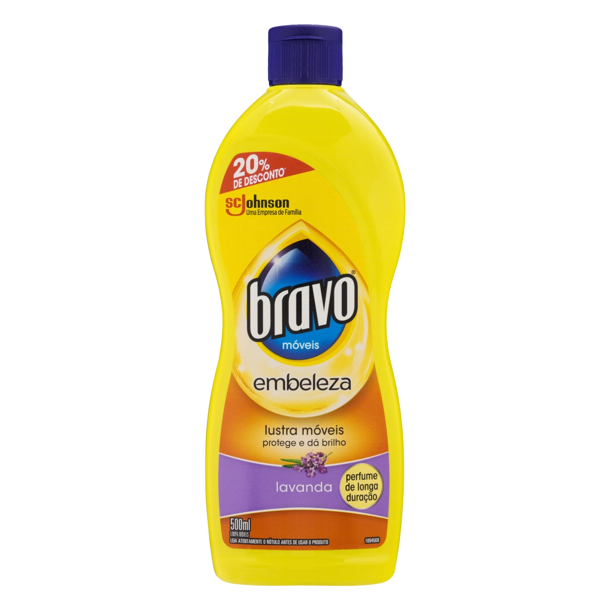 Lustra Móveis Lavanda Bravo Embeleza Squeeze 500ml Grátis 20 De Desconto
