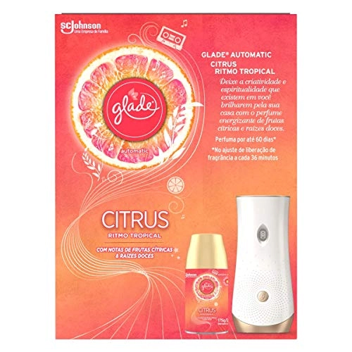 Aparelho E Odorizador De Ambiente Citrus Glade Automatic Caixa 269ml