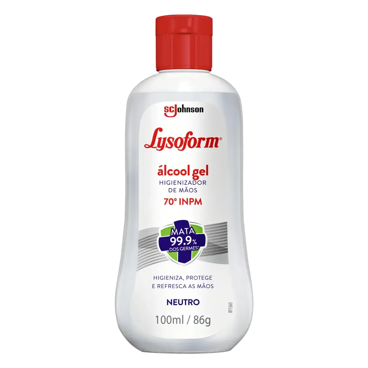 álcool Gel 70 Inpm Neutro Lysoform Squeeze 100ml