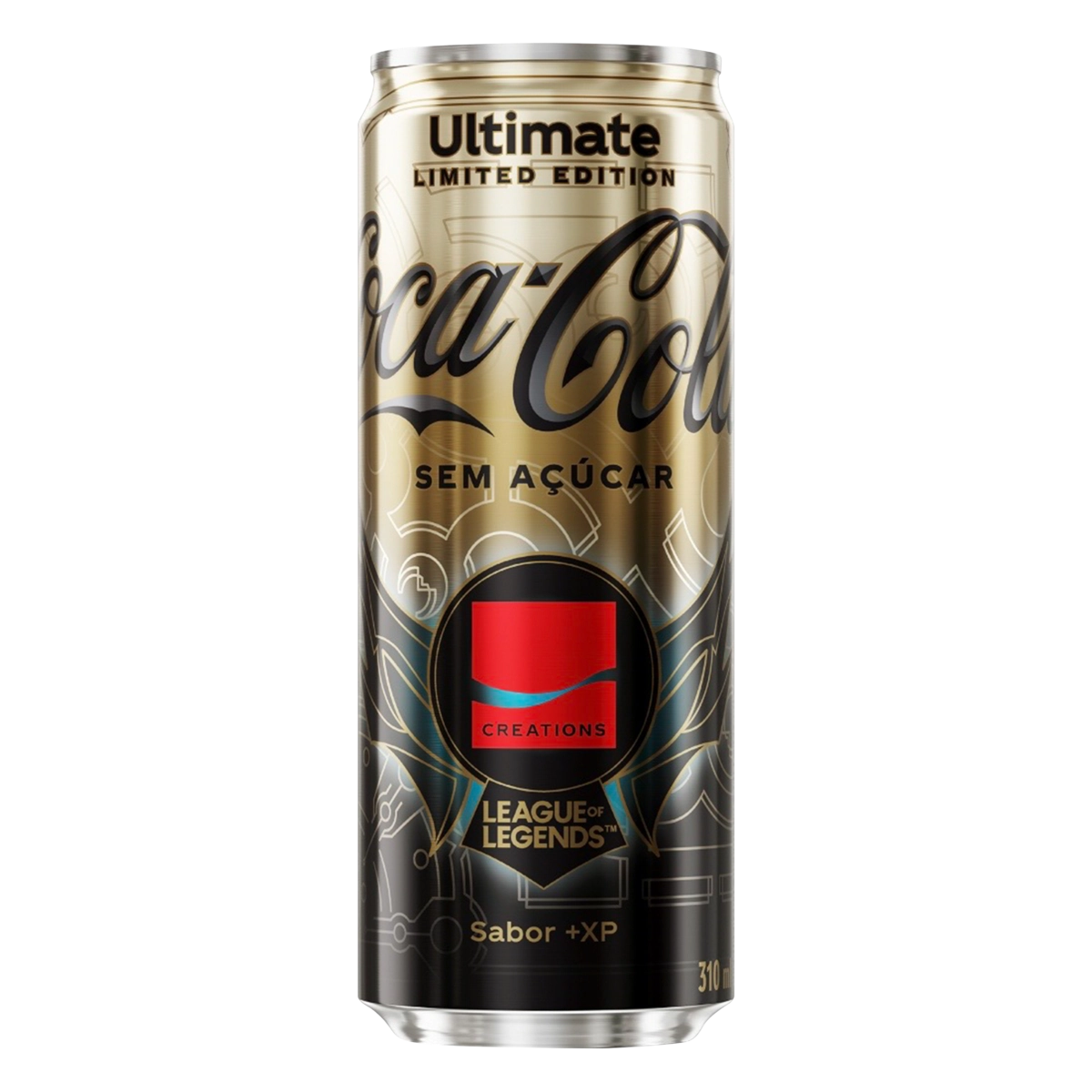Refrigerante Xp Sem Açúcar League Of Legends Coca Cola Creations Lata 310ml