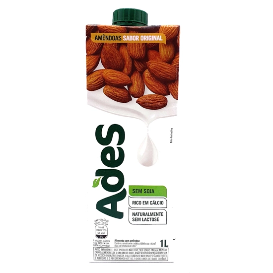 Bebida à Base De Amêndoa Ades Caixa 1l