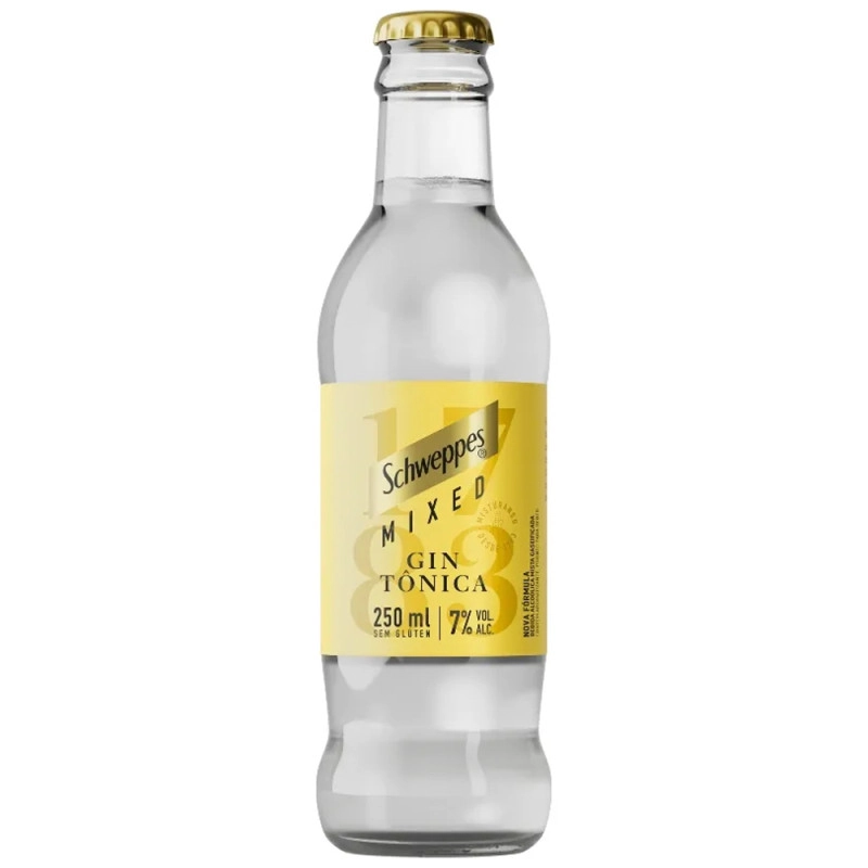 Gin Tônica Schweppes Premium Drink Lata 310ml
