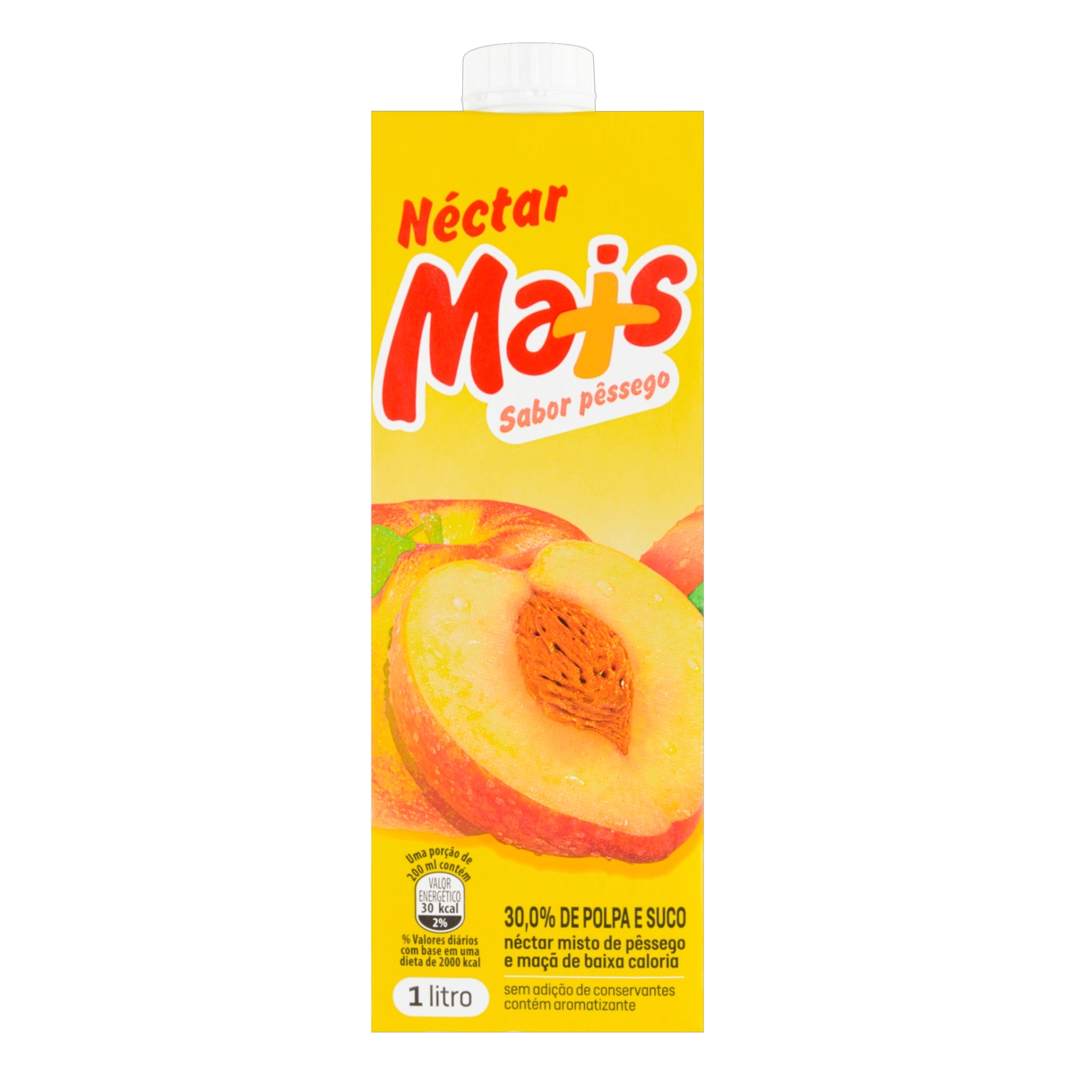 Néctar Pêssego Mais Caixa 1l
