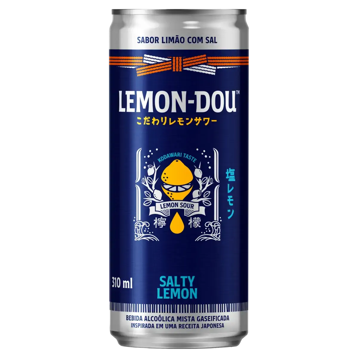 Bebida Mista Alcoólica Limão Com Sal Lemon Dou Lata 310ml