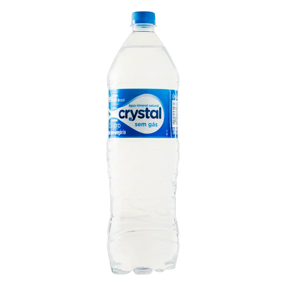 água Mineral Natural Sem Gás Crystal Garrafa 1,5l