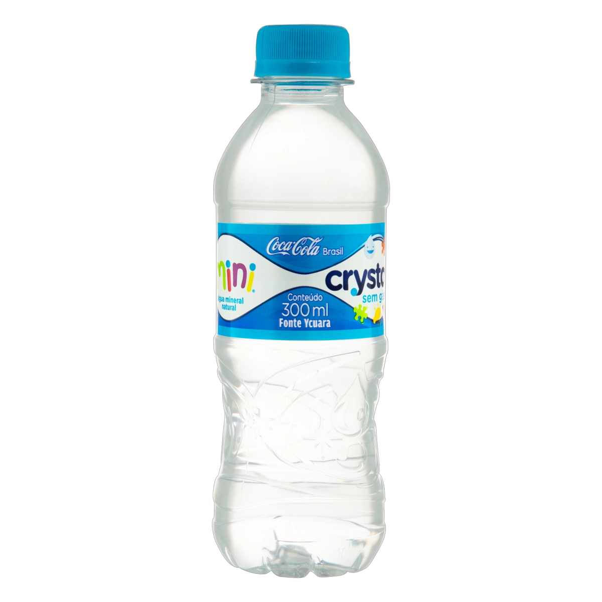 água Mineral Natural Sem Gás Crystal Mini Garrafa 300ml
