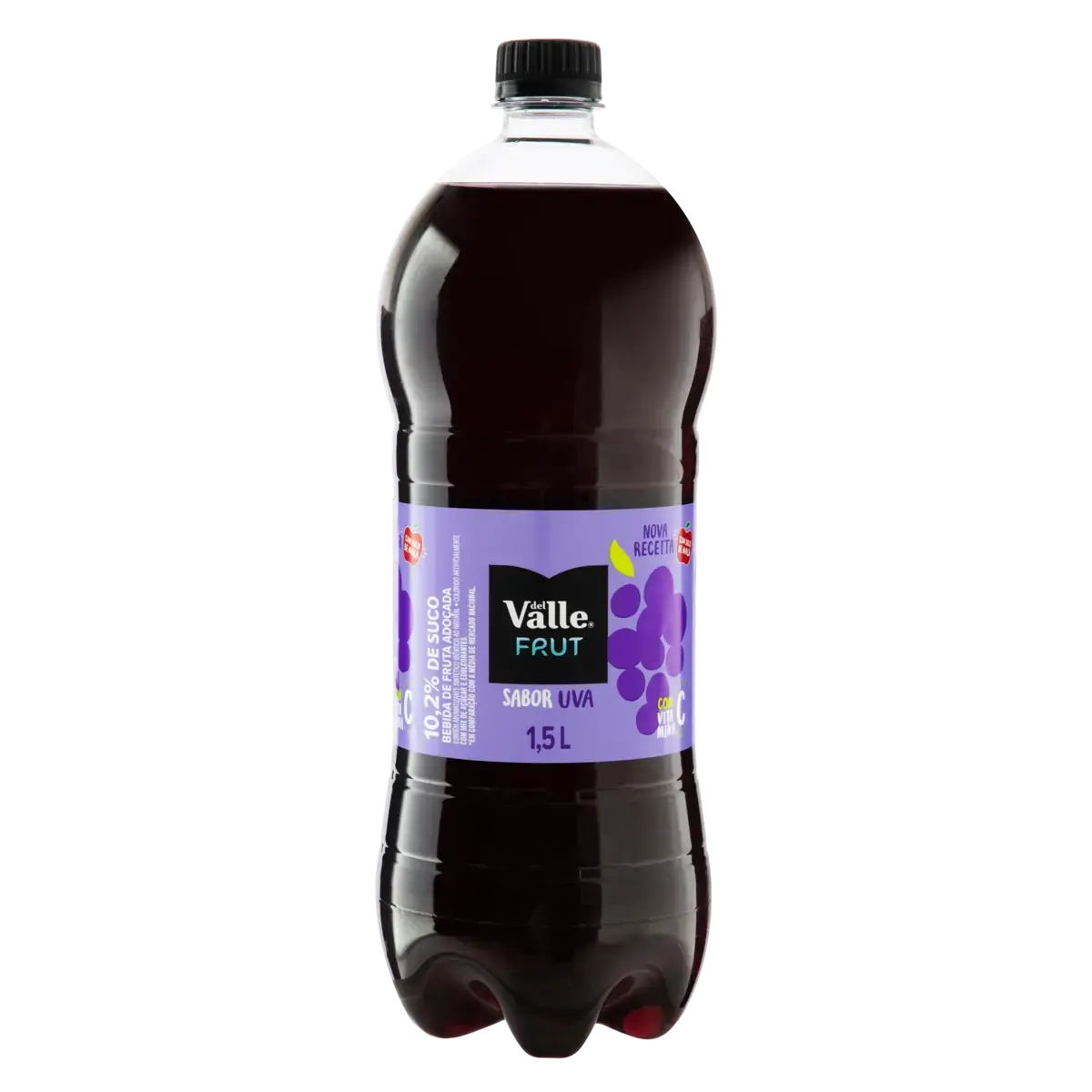 Refresco Adoçado Uva Del Valle Frut Garrafa 1,5l