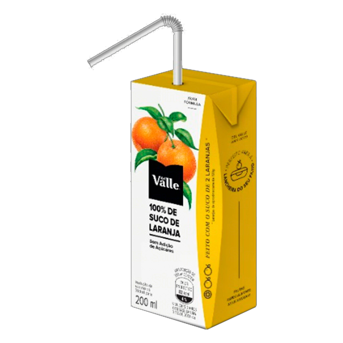 Suco Laranja Del Valle Caixa 200ml