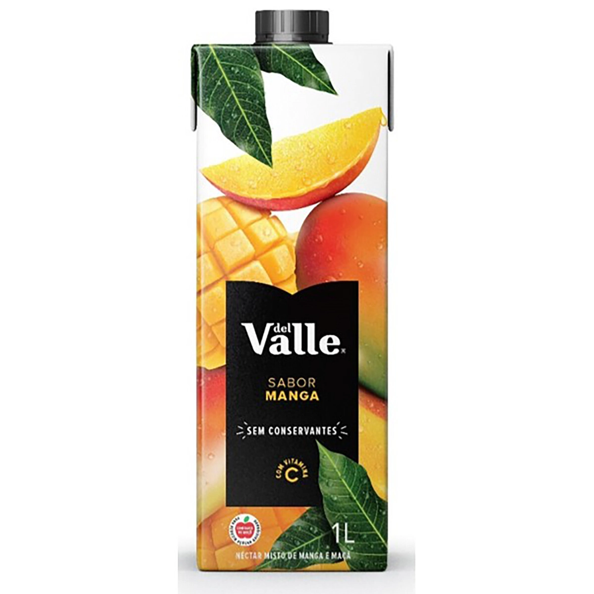 Néctar Manga Sem Adição De Açúcar Del Valle Caixa 1l