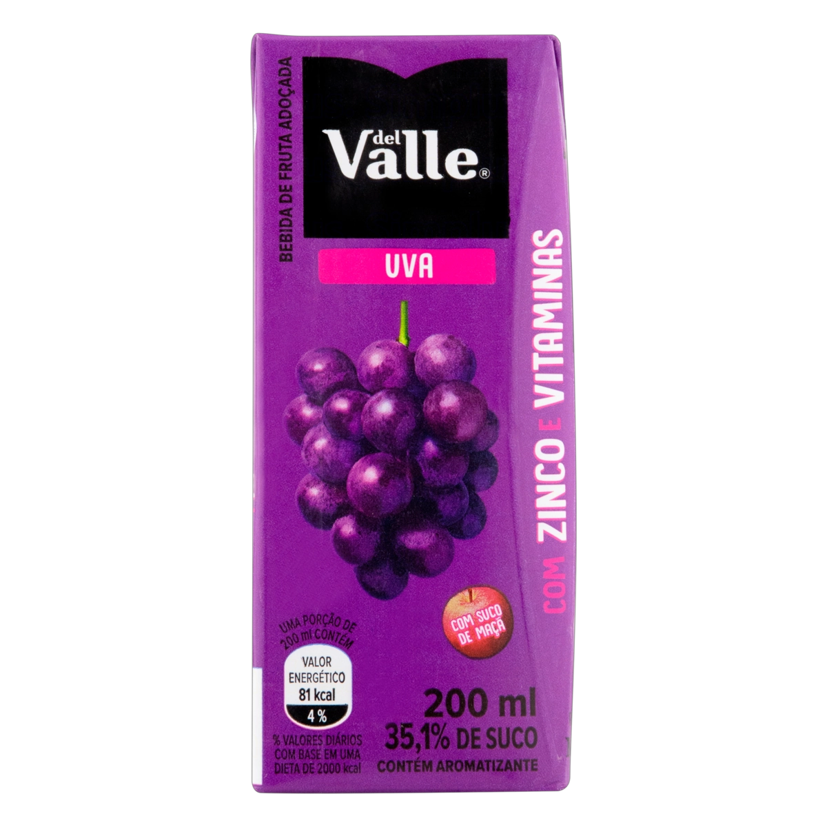 Néctar Uva Del Valle Caixa 200ml
