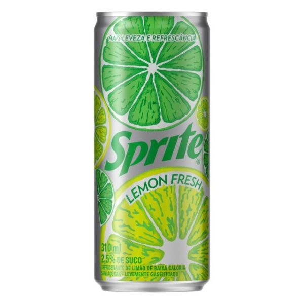 Refrigerante Lemon Fresh Zero Açúcar Sprite Lata 310ml