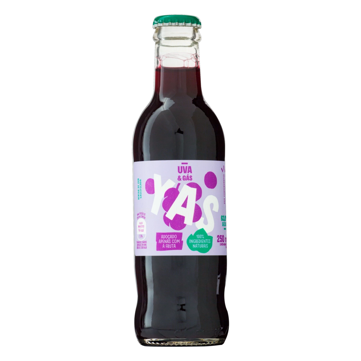 Refrigerante Uva Yas Garrafa 250ml
