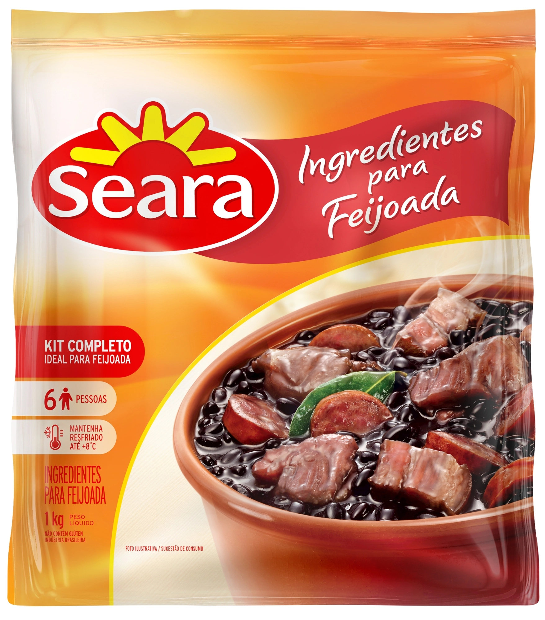 Ingredientes Feijoada Seara