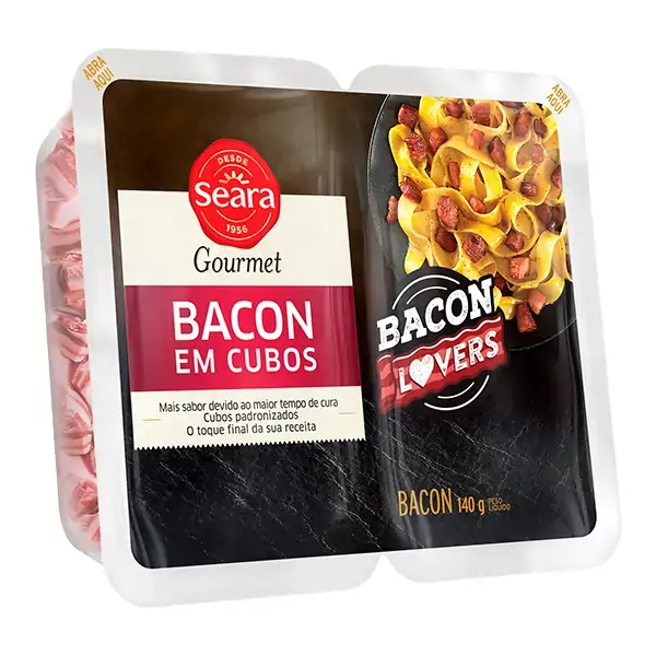 Bacon Seara 720gr Cubos
