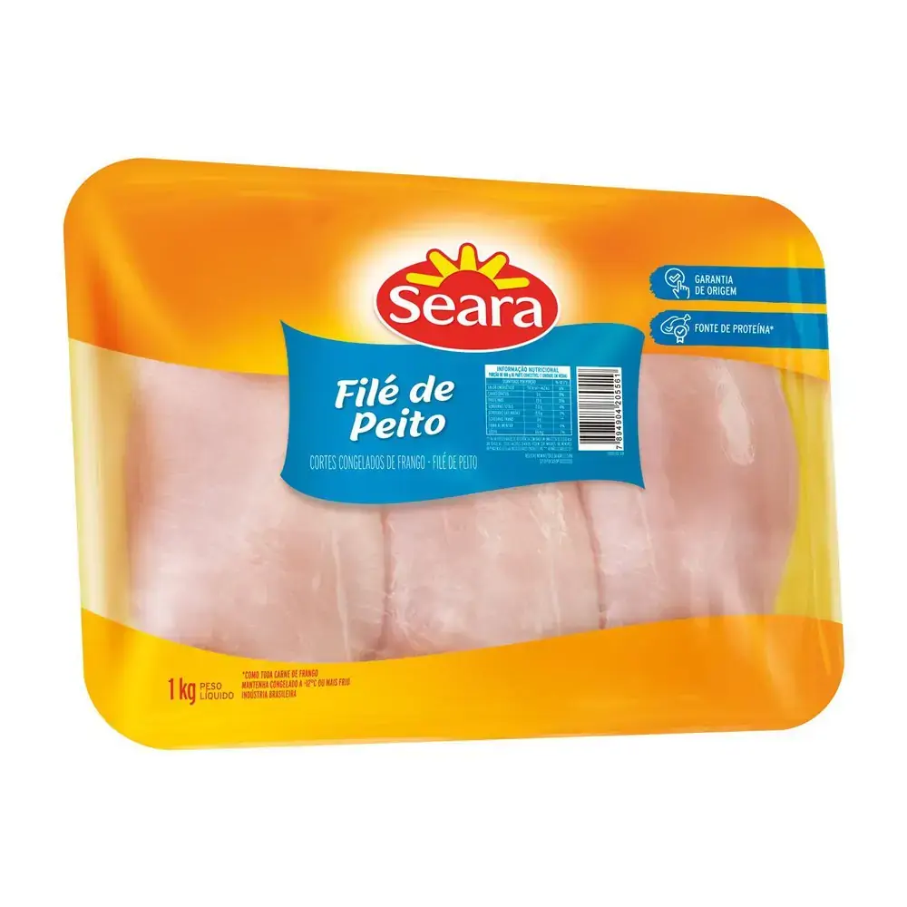 File Peito Frango Seara Cong 1kg