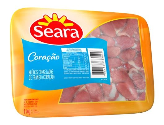 Coracao Seara Frango 1kg