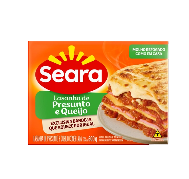 Lasanha Seara 600gr Pres/queijo