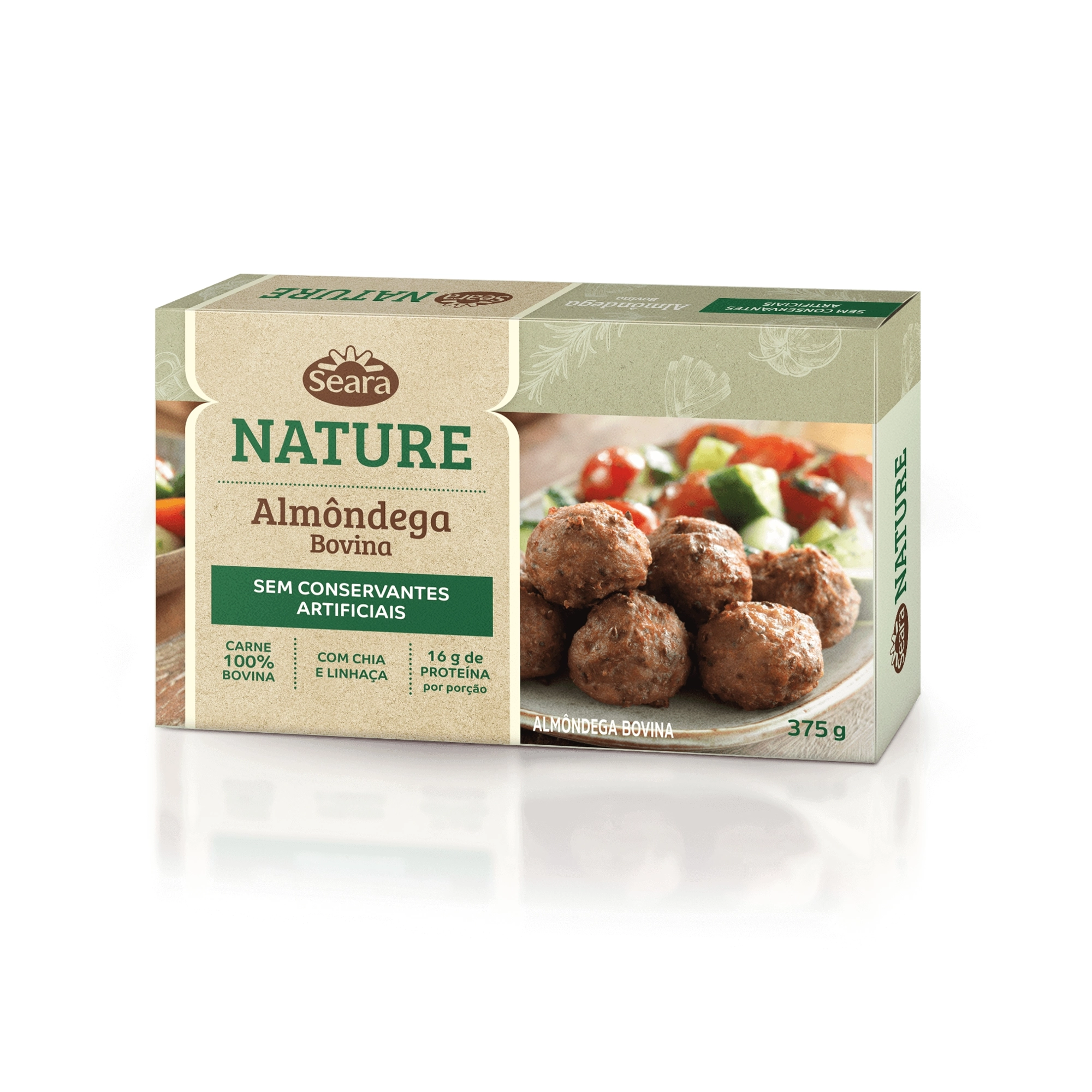 Almondega Seara Nature Bovina 300g