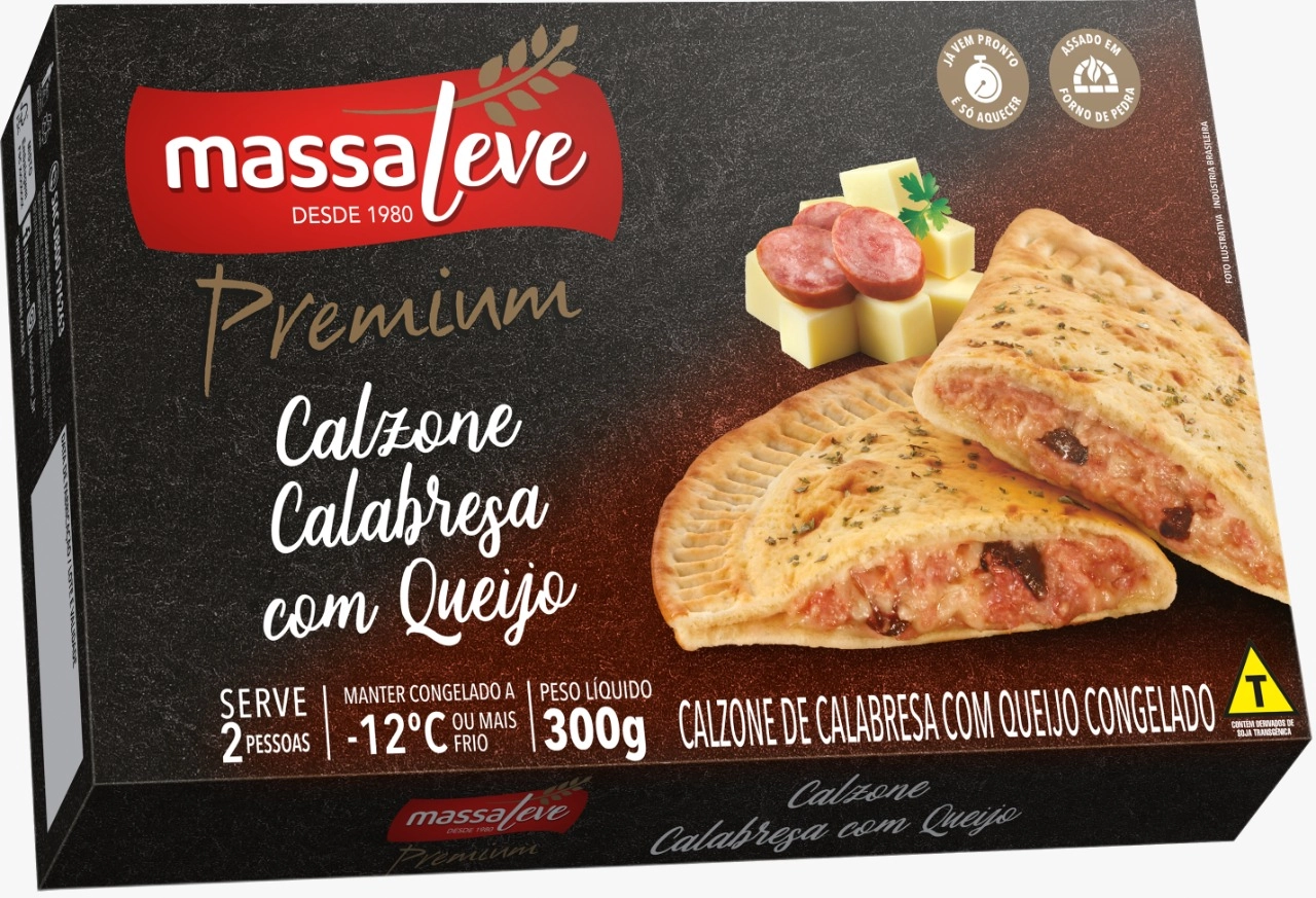 Massa Calzone Massa Leve Calabresa 300g