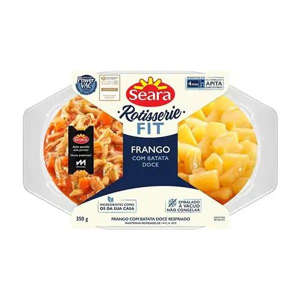 Frango Seara Rotisserie 350g Desfiadoc/batata Doce