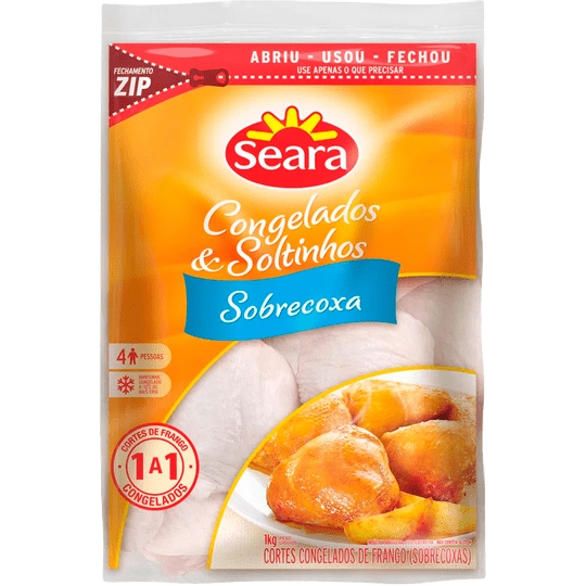 Cortes Frango Seara Sobrecoxa 1kg