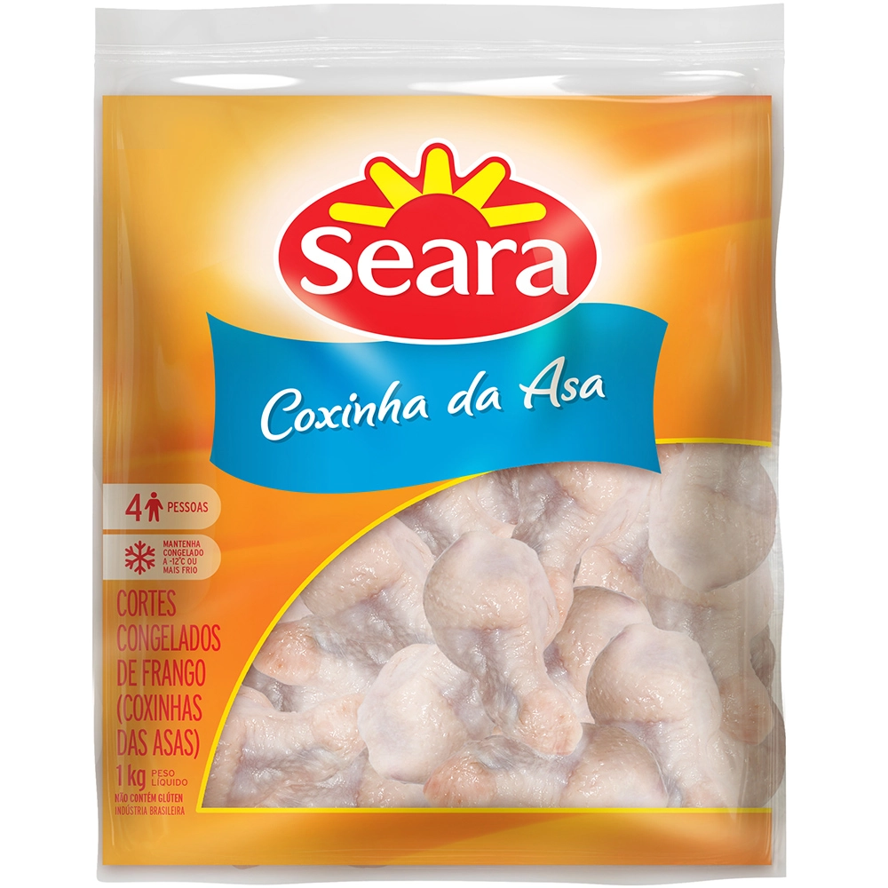 Cortes Frango Seara Coxinha Asa 1kg