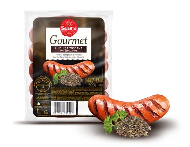 Ling Tos C/esp Seara 500g Gourmet