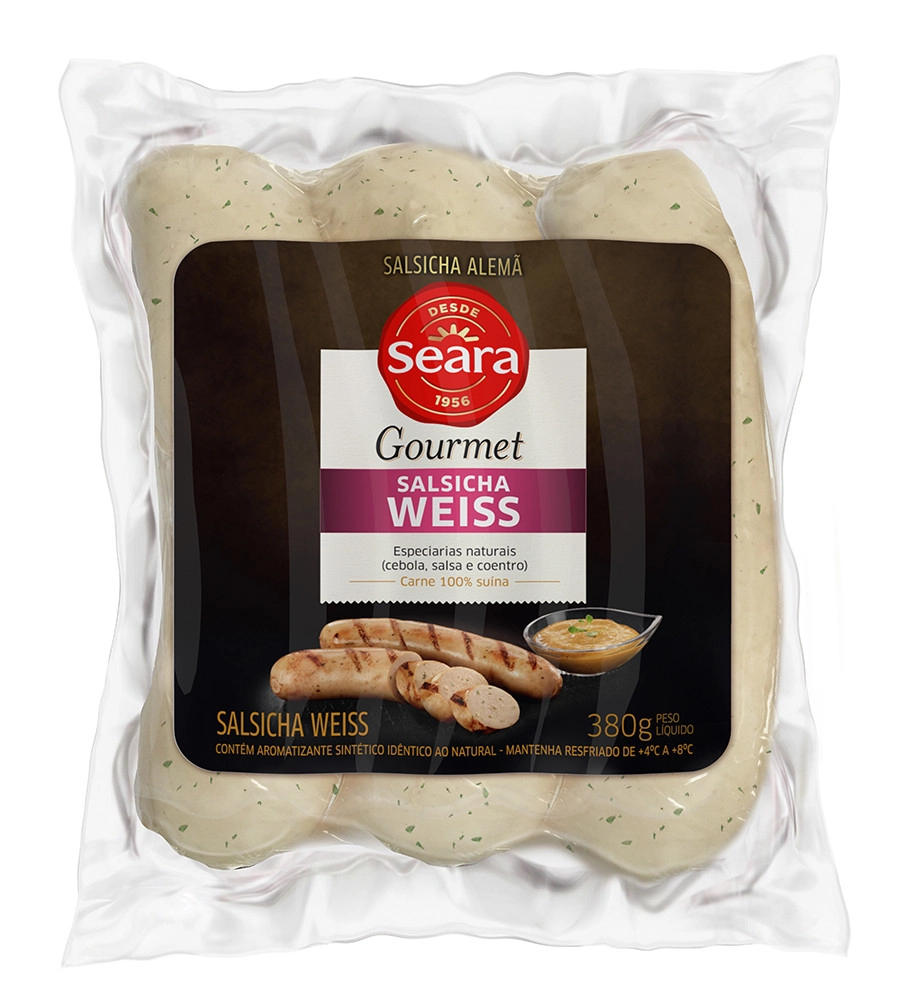 Salsicha Weiss Seara 250g Gourmet